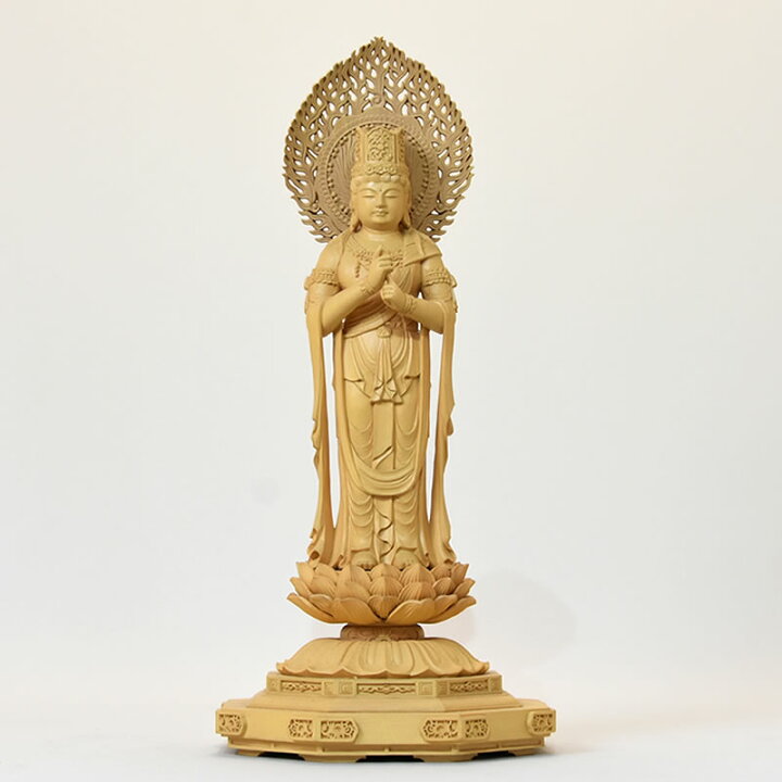 楽天市場】木彫 仏像 【大日如来立像】 柘植（つげ） 立5.0寸 : 海宇 