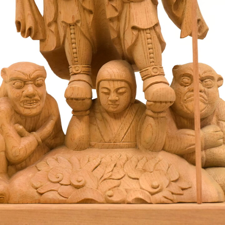 楽天市場】木彫り仏像 欅東寺（教王護国寺形） 【毘沙門天（四天王之 