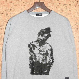 9MICROPHONES ［ナインマイクロフォンズ］ トレーナー128-31440 "K" ABUKI-MONO SWEAT