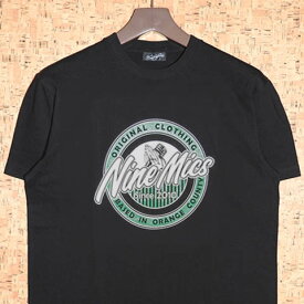 9MICROPHONES ［ナインマイクロフォンズ］ Tシャツ123-40395 BANNER TEE