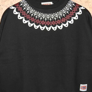 ANIMALIA �m�A�j�}���A�n �g���[�i�[AN20A-SW06 BLACKFOOT BIG SILHOUETTE CREW CREW NECK SWEAT