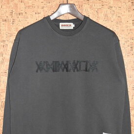 ANIMALIA ［アニマリア］ トレーナー AN25A-SW01 PIGMENT DYEING CREW SWEAT - LOGO