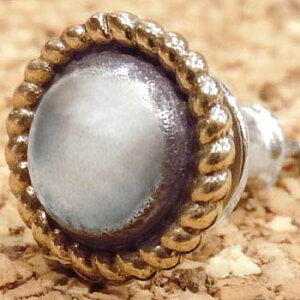 ANIMALIA �m�A�j�}���A�n �s�A�X[�p���i��] PIERCE -CIRCLE- SILVER925 × BRASS