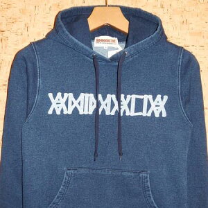 ANIMALIA �m�A�j�}���A�n �p�[�J�[AN15A-SW04 INDIGO HOODIE-LOGO