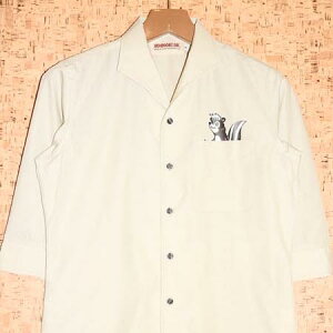 ANIMALIA �m�A�j�}���A�n �����V���cAN18S-SH01 ARROGANT SHIRTS 3/4 SLEEVE KSKUN