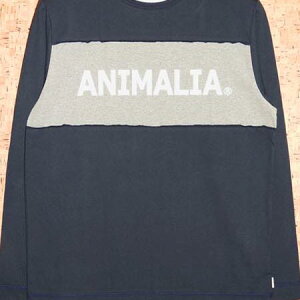 ANIMALIA �m�A�j�}���A�n ����TAN17A-CS01 OLD WEST RR LOGO L/S