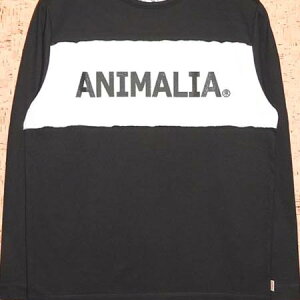 ANIMALIA �m�A�j�}���A�n ����TAN17A-CS01 OLD WEST RR LOGO L/S