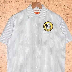 ANIMALIA �m�A�j�}���A�n �����V���cAN19S-SH02 WORK SHIRTS : SERVO [US BIG SILHOUETTE]