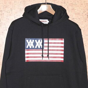 ANIMALIA �m�A�j�}���A�n �p�[�J�[AN21A-SW03 AA FLAG HEAVY OZ HOODIE