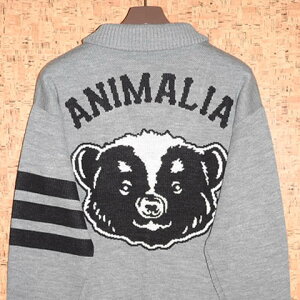 ANIMALIA �m�A�j�}���A�n �Z�[�^�[ AN23A-KN02 SHAWL COLLAR KNIT