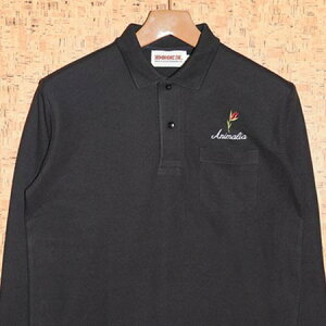 ANIMALIA �m�A�j�}���A�n �����|���V���c�@AN23SP-SH04 L/S POLO SHIRTS -ROSE-