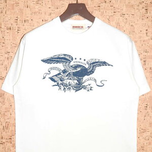 ANIMALIA �m�A�j�}���A�n T�V���cAN24SU-TE04 BALD EAGLE USA COTTON TEE