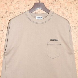 DOUBLE STEAL ［ダブルスティール］ ロンT934-12065 COLOR STITCH POCKET L/S TEE
