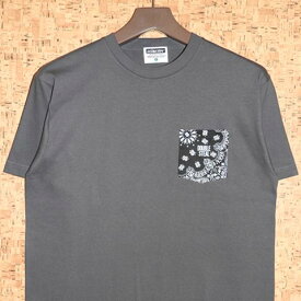 DOUBLE STEAL ［ダブルスティール］ Tシャツ　941-15006 PAISLEY S/S POCKET TEE