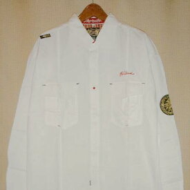 AKADEMIKS ［アカデミクス］　長袖シャツA33S17 SOLID COTTON TWILL SHIRT