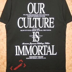 MELT DOWN �m�����g�_�E���n�@T�V���cMD12SP-SS08 IMMORTAL CULTURE S/S TEE
