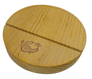 森のカード立て(円形)《木製》