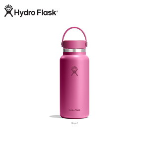 ハイドロフラスク 32oz タンブラー ハイドロ 946ml ワイドマウス 水筒 ステンレスボトル 保冷 保温 おしゃれ マイボトル 通勤 通学 Wide Mouth Hydro Flask W32BTS W32CTS 大容量 キャンプ アウトドア 運動