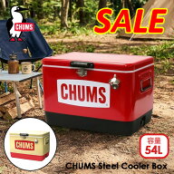 【大特価】CHUMS チャムス チャムススチールクーラーボックス CH62-1802 54L ハードクーラー CHUMS Steel…