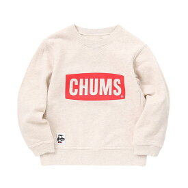 【10％OFF】 チャムス CHUMS チャムスロゴクルートップス キッズ CH20-1077 スウェット パイル地 長袖 ロンT
