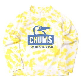 チャムス CHUMS キッズ スプラッシュブービーフェイス ロングスリーブ Tシャツ CH21-1285