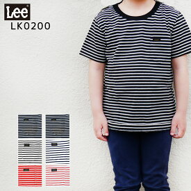 Lee リー キッズ ワンポイント tシャツ LK0200 トップス 半袖