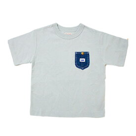 Lee リー キッズ デニムポケットTシャツ LK0730 トップス 半袖 子ども