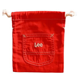 Lee リー ドローストリングバッグ Sサイズ LA0409 巾着袋 コップ袋 シンプル デニム