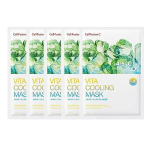  Cell Fusion C Zt[WV[ |XgAt@r^N[O}XN 3 5 CICA x -4.5 Vita Cooling Mask Facial Sheet Mask Pack p  Ă ێ ؍RX Ki  