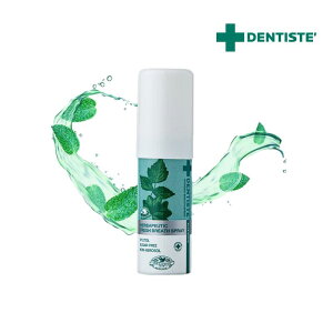 【P3倍★2個購入で1個1190円】DENTISTE デンティスト フレッシュ ブレス スプレー15ml 口臭ケア 爽快 息ケア 歯周病 虫歯 タバコ ミント オリジナル リベルタ デート スノーマン 正規品 国内発送