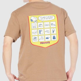 Lee リー SNOOPY スヌーピー バックプリントTシャツ ユニセックス LT3014 トップス 半袖