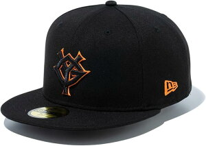 【15%OFFクーポン】ニューエラ NEW ERA キャップ 59FIFTY NPB YGブラック1 7 1/4 5950 NPB YOMGIA YG BLK/BLK/ORG TKY 25J