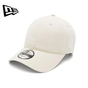 �j���[�G�� NEW ERA 9TWENTY ���[�L���b�v �X�N���v�g���S �A�C�{���[ S/M 920 WASHED MNLOGO IVO WHI 25J