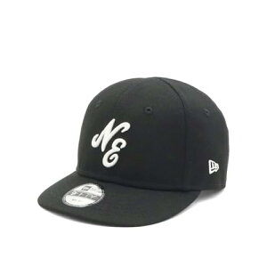 �j���[�G�� NEW ERA �L���b�v 9FIFTY KIDS MY1ST 950 NELOGO BLK WHI 25J �����Y �X�q ���� MLB �X�g���[�g�n �l�C ��� �[�� �t���b�g�o�C�U�[ �X�i�b�v�o�b�N �����\ �傫�߃T�C�Y �u���b�N