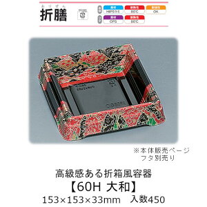 �ܔ����e�� �ܑV60H ��a �{�̂̂� �P�[�X�̔� 450���� 153×153×33mm �������� ���� �����H�� HIPS���~ �ϖ� �ϔM80�� �Ɩ��p �a�� ���� �C�N �e�C�N�A�E�g �H�i�e�� 0557528 �Г�0900010101810,1960