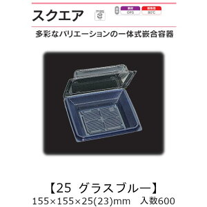 ̎ƍe XNGA25 OXu[ P[X̔ 600 155×155×25(23)mm   H OPS ϔM80 Ɩp eCNAEg َqe Hie 0520950