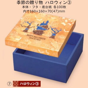 ylszG߂̑蕨 nEB(3) i19-496 P[X̔ 100Zbg TCY()160×160×70(47)mm  }jpbP[W }j  蕨 v[g {bNX ` 