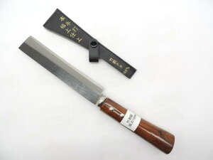 日本製 鍛冶助 竹割鉈 両刃 赤茶柄 165ミリ クラリーノサック付JAN 4573306187226 タケワリ 鉈 なた りょうば