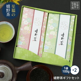 【2024新茶父の日ギフト】ハイクラス嬉野茶（100g×2）お茶 日本茶 緑茶 煎茶 茶葉 佐賀名産 母の日 父の日 お中元 敬老の日 ギフト