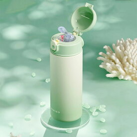 寝たままでも飲める 水筒 かわいい ロック付き マイボトル ストロー付き SUS316 保温 保冷 タンブラー 持ち運び ボトル おしゃれ 真空断熱 ジュース コーヒー お茶 魔法瓶 通学 通勤 ジム