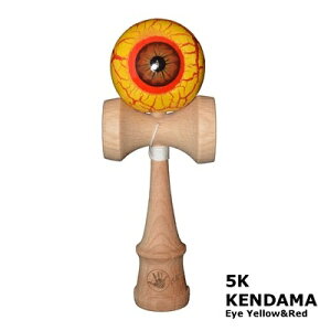 ����� 5K KENDAMA�iEye Yellow & Red�j�t�@�C�u�P�[ �P���_�}