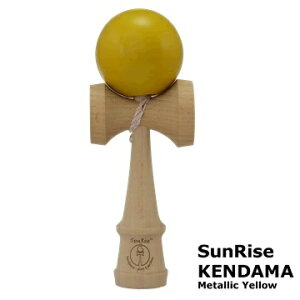 ����� SunRise KENDAMA�@ Classic �iMetallic Yellow�j�T�����C�Y �P���_�}