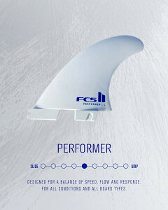 FCS II PERFORMER WHITE EDITION TRI FIN SET MEDIUM (65Kg - 80Kg / 145 - 175 Lbs) �T�[�t�B�� �g���C�t�B�� �X���X�^�[ FCS2 �z���C�g