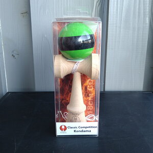�y�A�E�g���b�g�zSunRise KENDAMA Stripey�iGREEN �{ BLACK�j �V�i ���J�� �T�����C�Y ����� �P���_�}