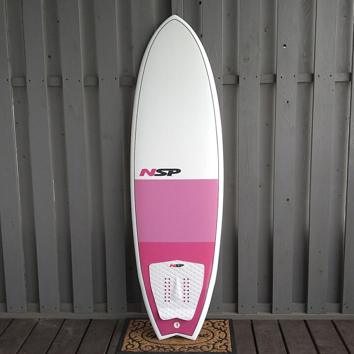 楽天市場】【売切り】ｱｳﾄﾚｯﾄoz サーフボード NSP E2 FISH 5 