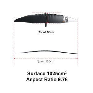 NSP FRONT WINGS - RIBLET FW1025* 100cm tgECO T[tB SUP v[ ECO _EECh {[g