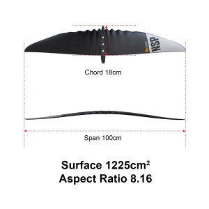 NSP FRONT WINGS - RIBLET FW1225* 100cm tgECO T[tB SUP v[ ECO _EECh {[g
