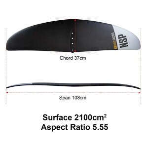 NSP FRONT WINGS - GULL WING FW2100* 108cm tgECO T[tB SUP v[ ECO _EECh
