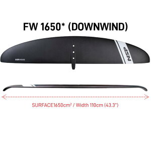 NSP FRONT WINGS - DOWNWIND FW1650* 110cm tgECO T[tB SUP v[ ECO _EECh {[g EFCN