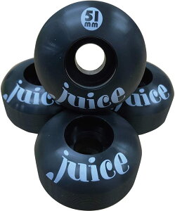 JUICE �E�B�[�� 51mm BKSBWH5109-4PK �X�P�[�g�{�[�h �X�P�{�[ SK8 �M�t�g �X�g���[�g �E�B�[�� �z�C�[�� �^�C��